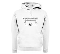 Is Everything Okay? Calcio - Adulti Felpa/Maglione - Divertente Love Player Team