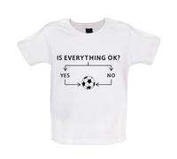 Is Everything Okay? Calcio - Bambino T-Shirt / Body - Divertente Love Player