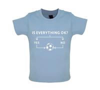 Is Everything Okay? Calcio - Bambino T-Shirt / Body - Divertente Love Player