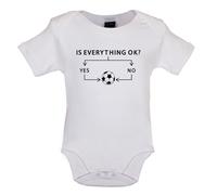 Is Everything Okay? Calcio - Bambino T-Shirt / Body - Divertente Love Player
