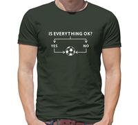 Is Everything Okay? Calcio - T-Shirt - Divertente Love Player Squadra England