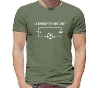 Is Everything Okay? Calcio - T-Shirt - Divertente Love Player Squadra England