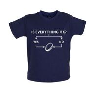 Is Everything Okay? Rugby - T-Shirt / Body - Divertente Giocatore League Union