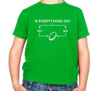 Is Everything Okay? Rugby - T-Shirt - Divertente Giocatore League Union