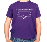 Is Everything Okay? Rugby - T-Shirt - Divertente Giocatore League Union