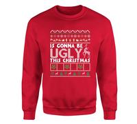 Is Gonna Be Ugly This Christmas Holiday Sweatshirt maglione natalizio per...