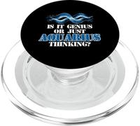 IS IT GENIUS OR JUST AQUARIUS THINKING? PopSockets PopGrip per MagSafe