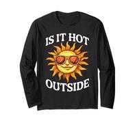 Is It Hot Outside Snack Movie Popcorn Scherzo - Maglia a Manica