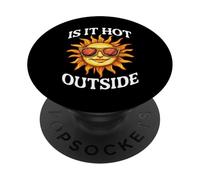 Is It Hot Outside Snack Movie Popcorn scherzo - PopSockets PopGrip Adesivo