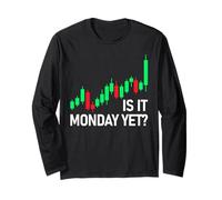 Is it Monday Yet? Trader azioni Mercato azionario Borsa Maglia a Manica