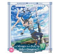 Is It Wrong to Pick Up Girls in a Dungeon? S4 Pt1 (Blu-ray)