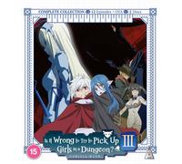 Is It Wrong to Try to Pick Up Girls in a Dungeon?: Season 3 (Blu-ray)