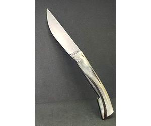 is lunas COLTELLO SARDO PATTADA ARTIGIANALE MANICO in CORNO COLLEZIONE TASCABILE da caccia 103