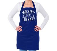 Is My Terapia Tiro Unisex Grembiule - Arciere - Bersaglio - Shoot - Sport -