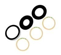 IS-TECK Compatibile con iPhone 14 Pro / 14 Pro Max lente di ricambio in vetro con set di colla