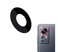 IS-TECK Compatibile con lenti di ricambio Redmi Note 12s in vetro con set di colla (Note 12s)