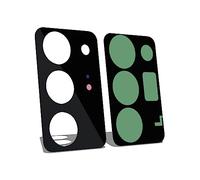 IS-TECK Compatibile con Samsung Galaxy Note 20 Ultra Sm-N986 lente di ricambio per fotocamera in vetro con set di colla