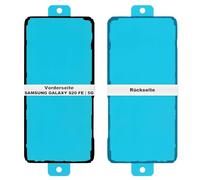 IS-TECK Copribatteria adesivo compatibile per Samsung Galaxy S20 FE G780 5G G781 nastro adesivo striscia striscia posteriore