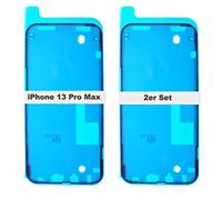 IS-TECK Set di 2 adesivi di ricambio per iPhone 13 Pro Max per display e custodia, pellicola impermeabile