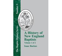 Isaac Backus A History of New England With Particular Referen (Copertina rigida)