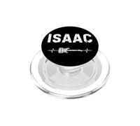 Isaac Chitarra Battito Cardiaco Musica Chitarrista PopSockets PopGrip per MagSafe