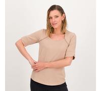 Isaac Mizrahi Live! Maglia in jersey stretch con scollo a tulipano