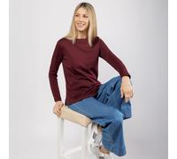 Isaac Mizrahi Live! T-shirt manica lunga 100% cotone