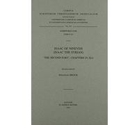 Isaac of Nineveh Isaac the Syrian: The Second Part, Chapters Iv-xli: V.: 225