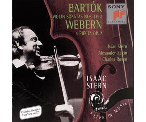 Isaac Stern Bartók: Violin Sonatas Nos. 1 & 2 - Webern: 4 Pieces for Violin (CD)