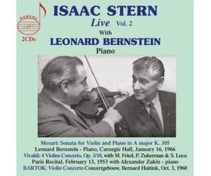 Isaac Stern Isaac Stern: Live: With Leonard Bernstein - Volume 2 (CD) Album