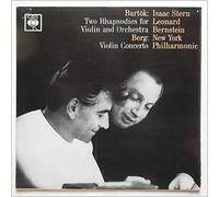 Isaac Stern, Leonard Bernstein, New York Philharmonic - Bartok: Two Rhapsodies for Violin and Orchestra / Berg: Violin Concerto [Vinyl LP] [Schallplatte]
