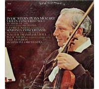 Isaac Stern Plays Wolfgang Amadeus Mozart - The Cleveland Orchestra , George Szell , Walter Trampler , The London Symphony Orchestra - Violin Concerto No. 3 / Sinfonia Concertante - Columbia Masterworks - MS 7062