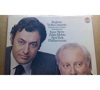 Isaac Stern. Zubin Mehta - Brahms Violin Concerto (Vinyl LP)(CBS Masterworks 76 836)