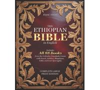 Isaac Tekle The Ethiopian Bible in English - Complete Large Print Ed (Tascabile)