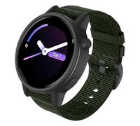 ISABAKE 20MM Nylon Sport Loop Compatibile con Garmin Forerunner 245/Forerunner 645/Vivoactive 3/Active 5/Active 6,Nylon Cinturino per Garmin Venu 2 Plus/Forerunner 165/Approach S40/Vivomove Sport