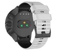 ISABAKE 24mm Cinturino compatibile con Suunto 9/9 Baro /9 Titanium,Cinturino in Silicone di Ricambio per Suunto D5 /7/Spartan Sport/Spartan Sport Wrist HR/Traverse 24mm