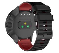 ISABAKE 24mm Cinturino compatibile con Suunto 9/9 Baro /9 Titanium,Cinturino in Silicone di Ricambio per Suunto D5 /7/Spartan Sport/Spartan Sport Wrist HR/Traverse 24mm