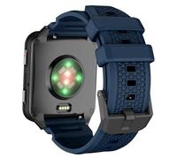 ISABAKE Cinturino compatibile con Garmin Venu X1,24mm Cinturino in Silicone di Ricambio per Ticwatch Atlas /Pro5 Enduro/ pro5 /iTOUCH AIR3 Smartwatch