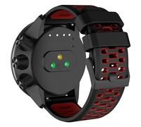 ISABAKE Cinturino compatibile con Suunto 9/9 Baro /9 Titanium,24mm Cinturino in Silicone di Ricambio per Suunto D5 /7/Spartan Sport/Spartan Sport Wrist HR/Traverse 24mm/Smartwatch 2 SW2