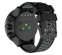 ISABAKE Cinturino compatibile con Suunto 9/9 Baro /9 Titanium,24mm Cinturino in Silicone di Ricambio per Suunto D5 /7/Spartan Sport/Spartan Sport Wrist HR/Traverse 24mm/Smartwatch 2 SW2