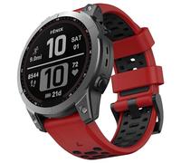 ISABAKE Cinturino per Garmin Fenix 7/Fenix 7 Pro/Fenix 6/Fenix 6 Pro/Fenix 5/Fenix 5 Plus, 22mm Silicon Cinturino per Garmin Epix 47mm/Forerunner 935/Forerunner 945/965/955/Approach S60/ApproachS62