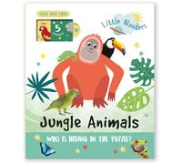 Isabel Aniel Jungle Animals (Libro di cartone)