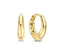 Isabel Bernard Rivoli Delene - Orecchini a cerchio in oro 14 carati, 9.7 mm, Oro, Nessuna pietra preziosa