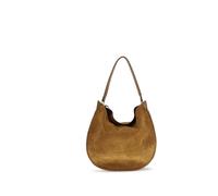 Isabel Marant Brown Calf Leather Bos Taurus Shoulder Bag