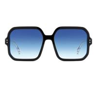 Isabel Marant Im 0163/s Occhiali Da Sole Donna Nero Oversize Blu 57mm