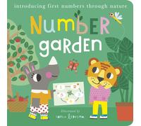 Isabel Otter Number Garden (Libro di cartone)