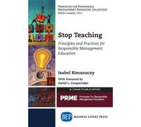Isabel Rimanoczy Stop Teaching (Tascabile)