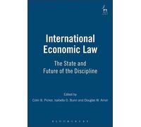 Isabella D Bunn International Economic Law (Tascabile)