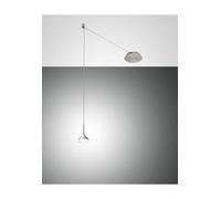 Isabella sospensione led 8w dimmerabile alluminio con decentramento