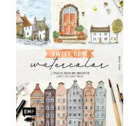 Isabella Stollw Sweet Home Watercolor: 20 hyggelige Häuser un (Copertina rigida)